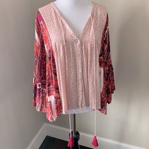 Vintage women’s boho top